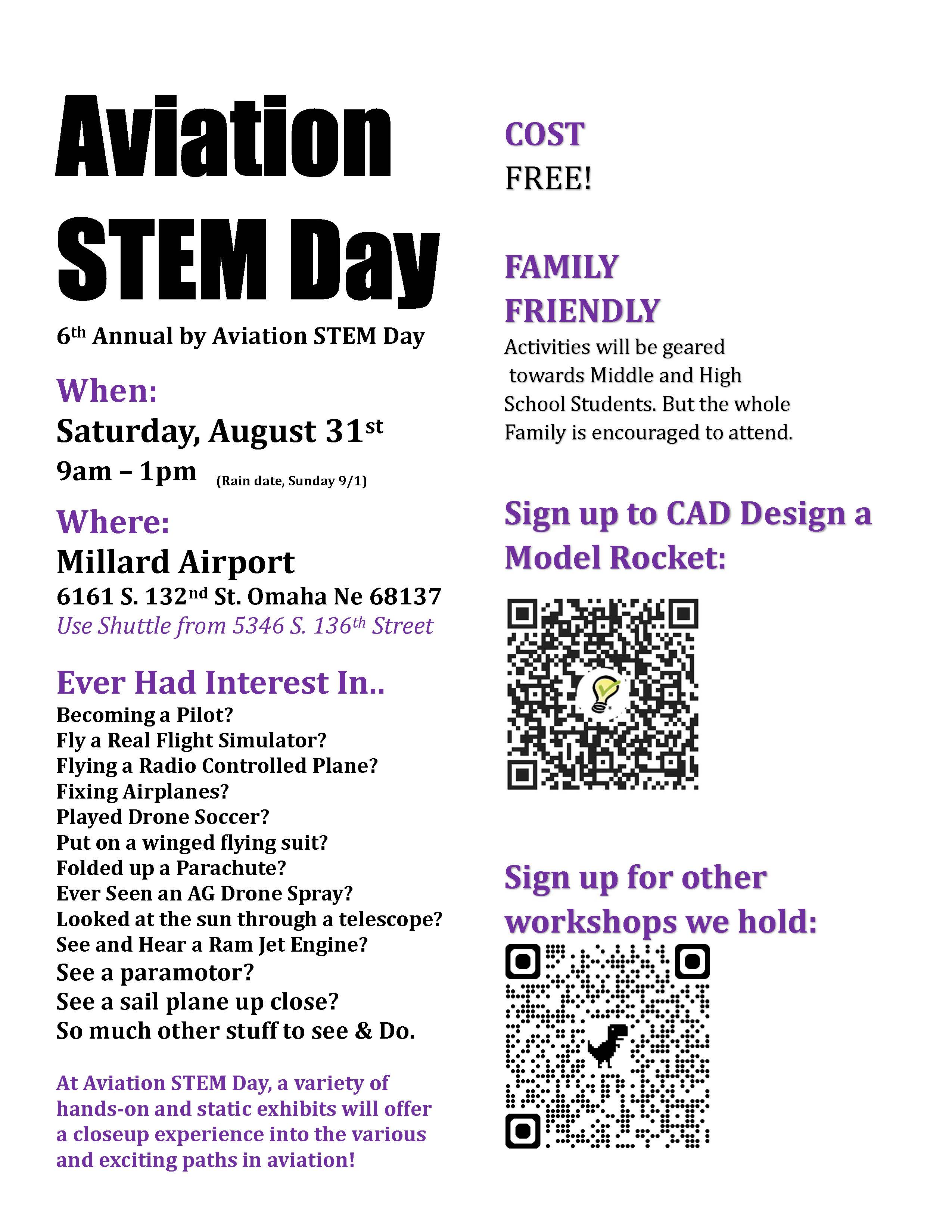 photo from Aviation STEM Day 2024